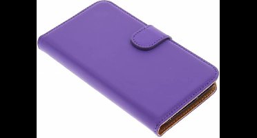 paarse premium booktype hoes - Huawei Ascend G510