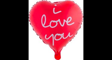 ESPA - Aluminiumballon I love you - Decoratie > Decoratie beeldjes