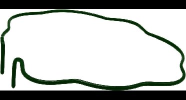 Nature - Plant Magic - Steunring Met Schulprand - dia. 22cm