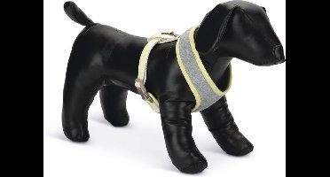 Beeztees Puppy Bronda - Hondentuig - Grijs - L