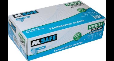 M-Safe 4525 Disposable Nitril Handschoen 8/M