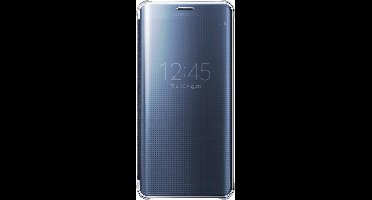 Samsung clear view cover - blauw zwart - voor Samsung G928 S6 edge+