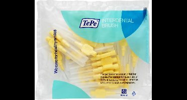 TePe Ragers Extra Soft 0.7 mm Lichtgeel - 25 stuks