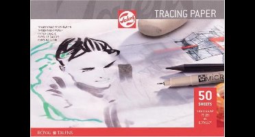 Talens overtrek papier - transparant - FSC mix