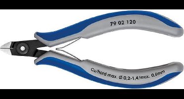 Knipex 79 02 120 Zijsnijtang mini-kop 120mm
