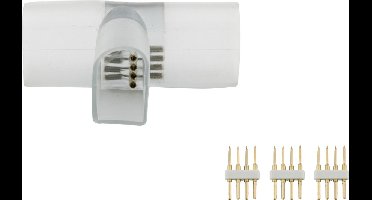 Groenovatie LED Neon RGB 4-Aderig T Verbindingsstuk - Soldeervrij