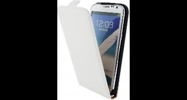 Mobiparts Premium Flip Case Samsung Note 2 White