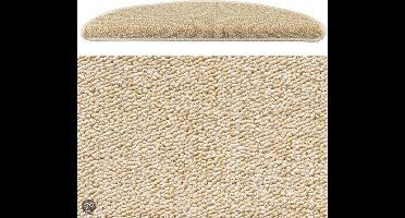 Hamat Trapmat Parijs zand 17x56 set 15 stuks