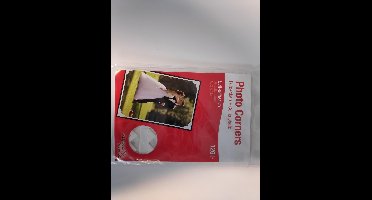 3L Fotohoekjes Wit 126 Stuks