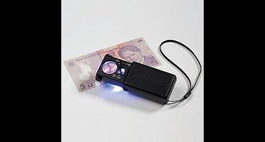 Leuchtturm - LU 31 Loep met UV-lamp en LED-lamp, vergrotend 10x en 30 x - 338 880