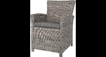 Tuinstoel Tropez Smoke - grijs (set van 2 stuks)