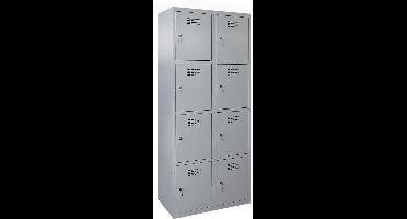 Lockerkast 8 stuks Sus 324 W