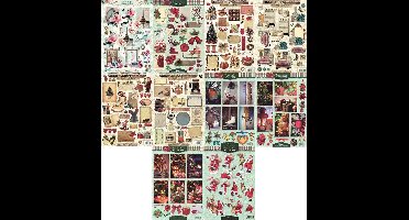 10x 3DA4 Knipvellen - Voor elk wat wils -Maak prachtige kaarten en fotoalbums