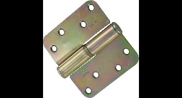 Starx Kogelpaumelle Verzinkt Links 89X89 Ronde Hoek 12033523 - 2 stuks