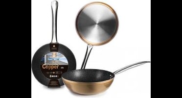 Ibili Natura Copper Diepe Braadpan  Ø 28 cm