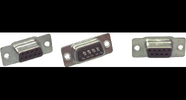 Valueline 9p SUB-D connector vrouwelijk