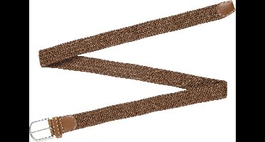 Elastische riem cognac