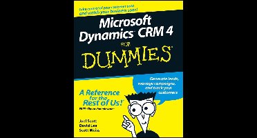 Microsoft Dynamics CRM 4 For Dummies