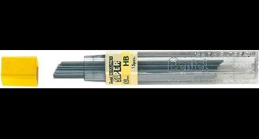 Pentel Vulpotlood Vulling -  Potloodstift 0,9 mm - Zwart HB -  buisje à 12 stiften