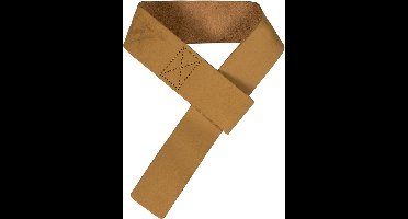 XXL Nutrition - Leather Lifting Straps - Dessert Brown