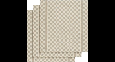 De Witte Lietaer Theedoek Groom-A - 3 stuks - 65 x 70 cm - Katoen