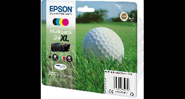 Epson Golf ball Multipack 4-colours 34XL DURABrite Ultra Ink