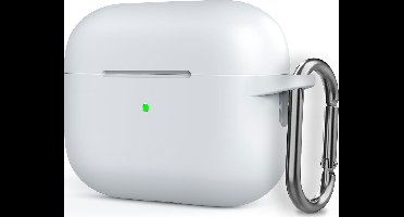 Mobigear Hoesje geschikt voor Apple AirPods Pro 2 Hoesje Flexibel Siliconen | Mobigear Classic - Wit