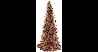 PTMD Stylitza Kerstmis Ornament - 12 x 12 x 40 cm - Veren - Roest