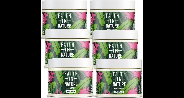 FAITH IN NATURE - Hair Mask Dragon Fruit - 6 Pak - Voordeelverpakking