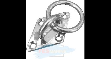 Fes Marine- Aanlegring – steigerring RVS 80x50x8mm