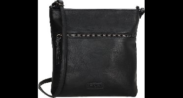 Beagles Ferro Crossbody Schoudertas - Dames Tas - Zwart
