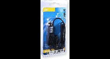 Scanpart Nokia auto oplader voor sigarettenaansteker - Geschikt voor Nokia 3110 6233 6300 C2-02 N800 - 0.5A - Inclusief LED indicator - DC-4 - Zwart - Alternatief