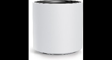 Prosperplast - Bloempot met inzet - Rond Heos R Slim 47cm - wit