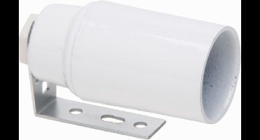 KOPP lampfitting E14 - Haakse steun - Wit