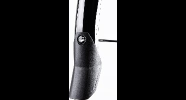 Spatbordset 28 Eurofender Lampo 58 mm breed - zwart