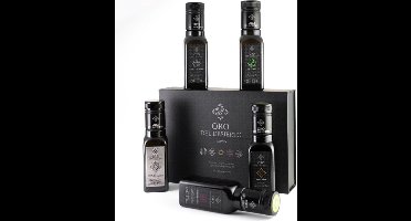 Oro del Desierto - Extra vierge organische olijfolie - Geschenkdoos - 5 x 100 ml - geschenkset - EVOO