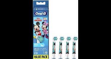 Oral-B Stages Power Mickey Mouse Opzetborstels 4pcs