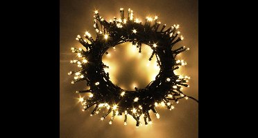 LED Kerstverlichting Buiten - 120M - 1200 Lichtpuntjes - IP44 Waterbestendig - Warmwit 2700K - Donkergroene Kabel - Kerst Verlichting voor Binnen en Buiten - Zeer Energiezuinig 14,4W