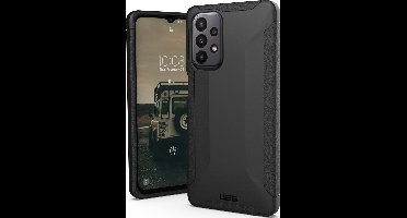 Samsung Galaxy A23 Hoesje - UAG - Scout Serie - TPU Backcover - Zwart - Hoesje Geschikt Voor Samsung Galaxy A23