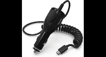 Hama Autolader micro USB 1A zwart