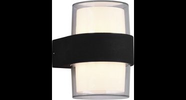 REALITY MOLINA - Wandlamp - Antraciet - incl. 2x SMD 4,6 W - Verlichting omhoog en omlaag - Wandmontage - Buitenverlichting - IP54