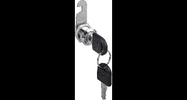 Locker slot - Kantelslot - 17mm - Gelijke sleutels