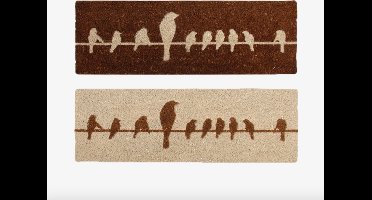 Best for Boots Deurmat kokos vogels op draad