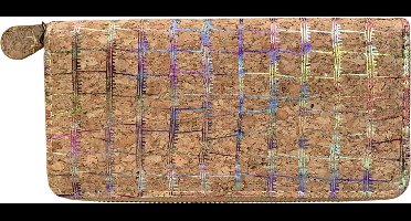 green-goose® Portemonnee Kurk | Galaxy | Vegan | 100% Natuurlijk Kurk | Unisex | Duurzaam | Biologisch Afbreekbaar