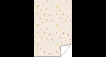 Poster Bloemen - Pastel - Patronen - 20x30 cm
