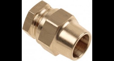 Knelfitting BELGAS - Eindkoppeling - 12mm