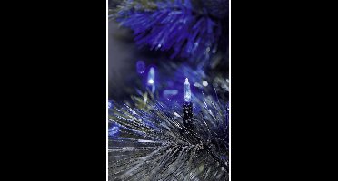 Konstsmide 6004-400 mini-lichtketting buiten op netvoeding Aantal lampen 40 LED blauw