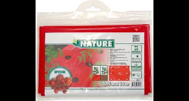 Nature - Kweekfolie voor tomaten - 0,95 x 10m - Rood - uv-bestendig - groeifolie