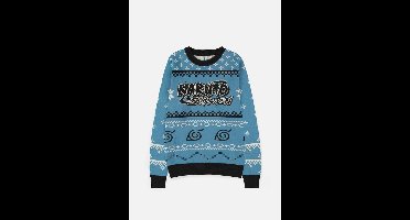 Naruto Shippuden - Logo Heren kersttrui - meerkleurig - L