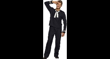 Boland - Kostuum Matroos (54/56) - Volwassenen - Matroos - Marine - Navy